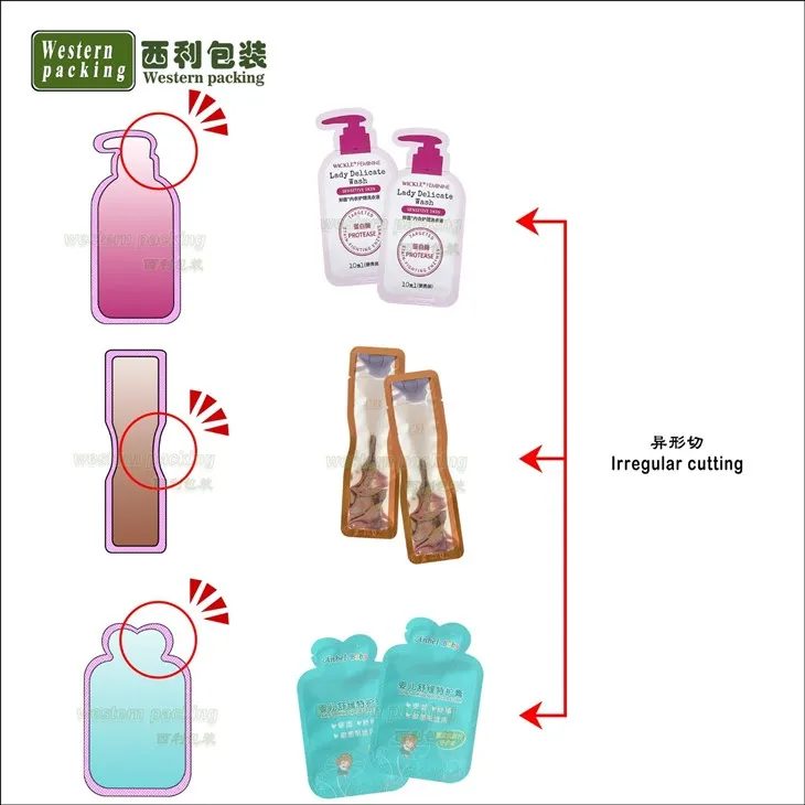 hand skincare cream sachet packing machine