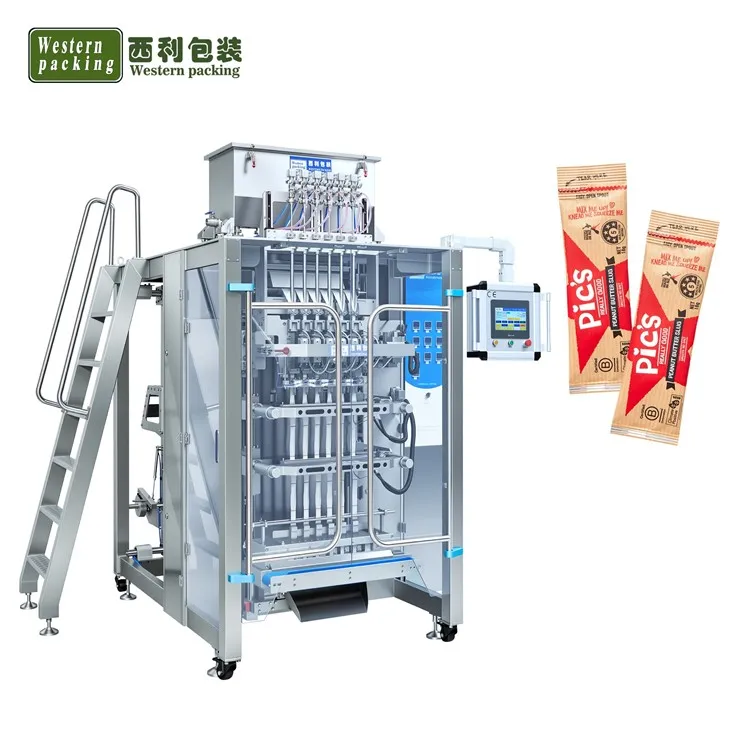 دستگاه بسته بندی مایع کیسه ای شکل نامنظم چند مسیری